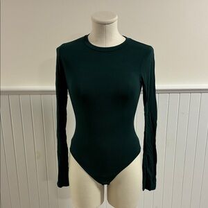 Wilfred Forest Green Long Sleeve Bodysuit